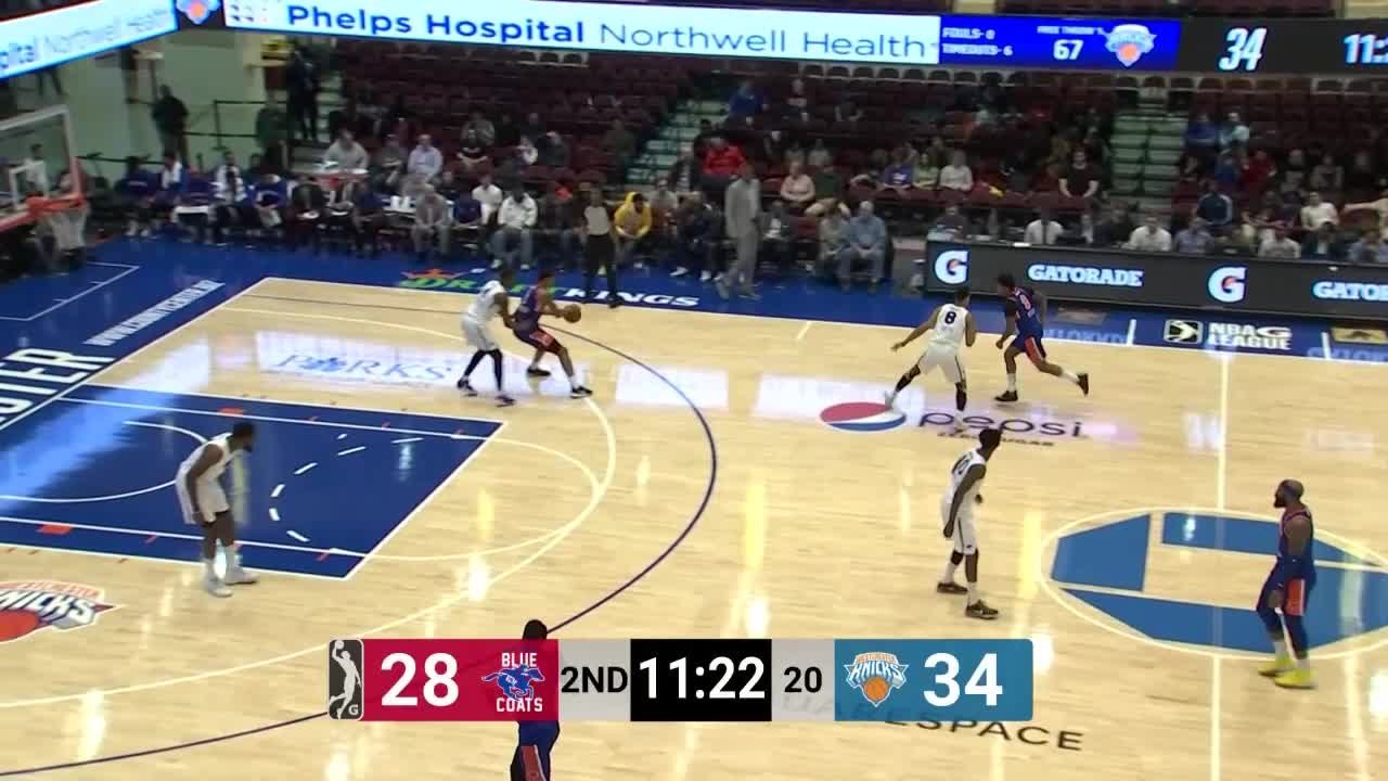 JJ Moore (19 points) Highlights vs. Delaware Blue Coats
