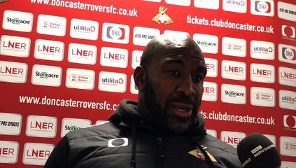 Darren Moore on Kwame Thomas’ exit from Doncaster Rovers