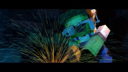 ♪ "RUNNING TO NEVER" - A Minecraft Original Music Video ♪