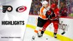 NHL Highlights | Flyers @ Hurricanes 01/07/20