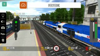 Indian Train Simulator - Gatiman Express - Custom - Rolling at Top Speed