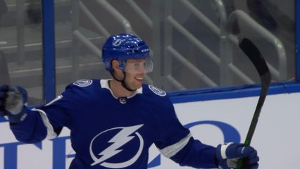 Carter Verhaeghe nets first career hat trick in Lightning rout
