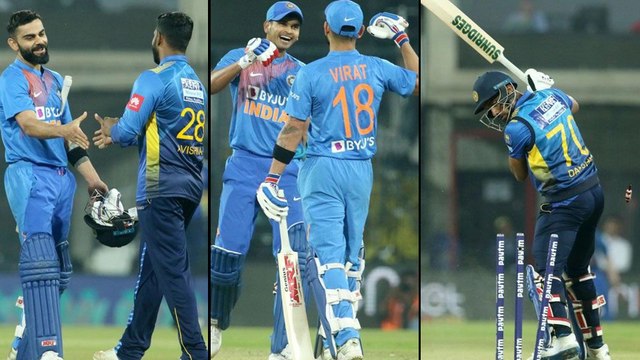 India vs Sri Lanka 2nd T20I Highlights: India beat Sri Lanka by 7 wickets