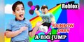 Roblox Insane Rainbow Speed Obby Race Vs My Little Brother Dailymotion Video - prestonplayz roblox obby race