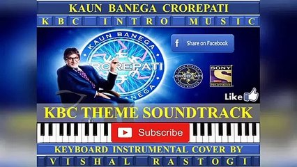 KBC Intro Music || KBC Theme SoundTrack || Live on Korg || Vishal Rastogi