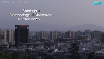 Smoke from the Australian fires arrives in Chile and Argentina