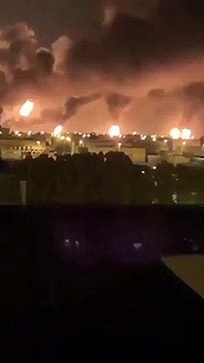 مشاهد جديدة لأثار الدمار فى قاعدة عين الأسد بعد هجوم إيران