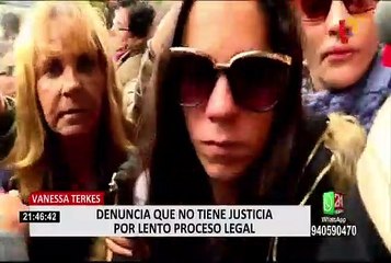 Vanessa Tarkes lamenta largo proceso legal tras denuncia por agresión a George Forsyth