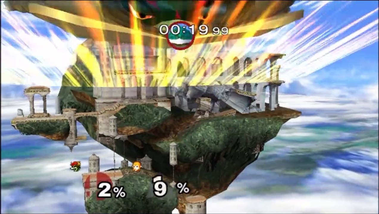 Super Smash Bros. Melee- All Star as Very Giant Giga Bowser