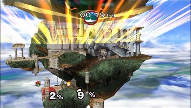 Super Smash Bros. Melee- All Star as Very Giant Giga Bowser