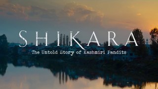 Shikara - Official trailer | untold story of kashmiri pandits | Vidhu Vinod Chopra | HD