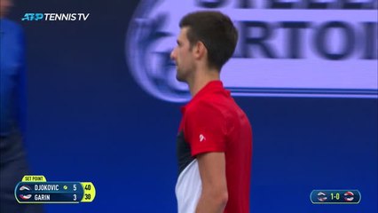 Djokovic continues winning form with Garin victory