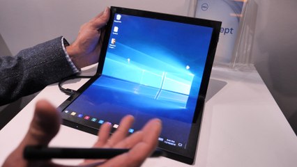 Découverte du Concept Ori, le prototype de PC portable pliable par Dell
