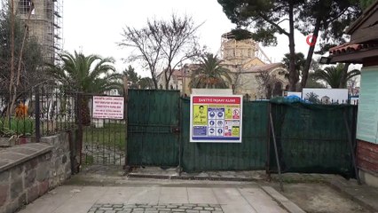 Ayasofya Camisi'nde 56 yıl sonra başlatılan restorasyon çalışmalarında sona geliniyor