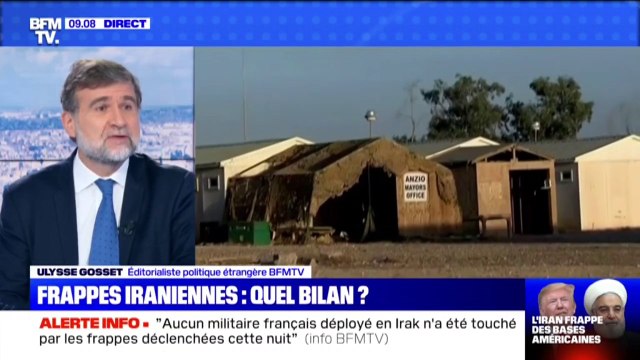 L'État major indique qu'il n'y a aucun Français touché par les frappes iraniennes en Irak