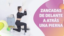 Zancadas de delante a atrás (una pierna) - Mejor con salud