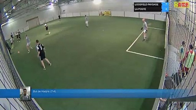 But de Hadjris (7-4) - LOOSFELD PAYSAGE Vs LA POSTE - 07/01/20 20:00 - LIGUE 4 - Poitiers Game Parc