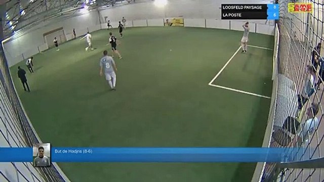 But de Hadjris (8-6) - LOOSFELD PAYSAGE Vs LA POSTE - 07/01/20 20:00 - LIGUE 4 - Poitiers Game Parc