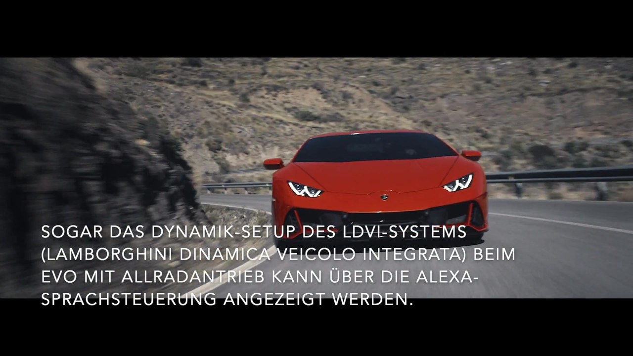 Automobili Lamborghini integriert als erster Automobilhersteller Amazon Alexa zur Steuerung der Bordfunktionen