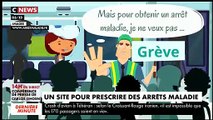 Ce site internet français qui fait scandale en proposant des arrêts maladies de 3 jours en quelques clics seulement