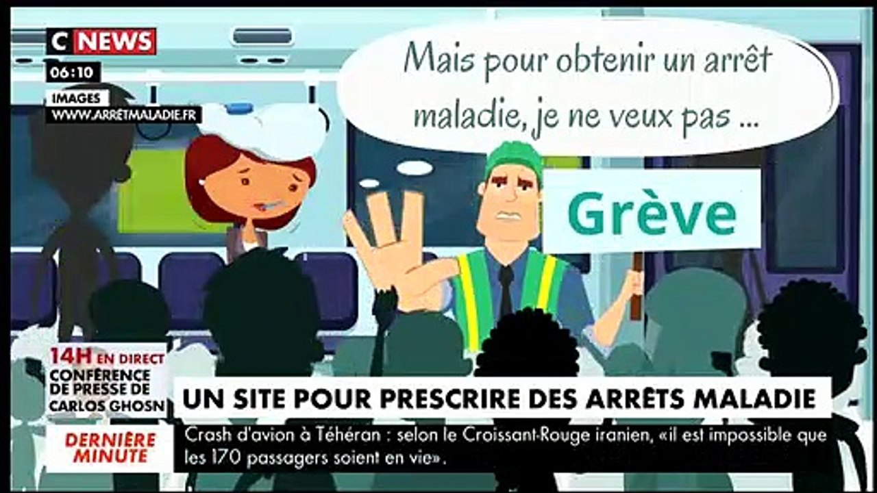 Ce site internet français qui fait scandale en proposant des arrêts maladies de 3 jours en quelques clics seulement