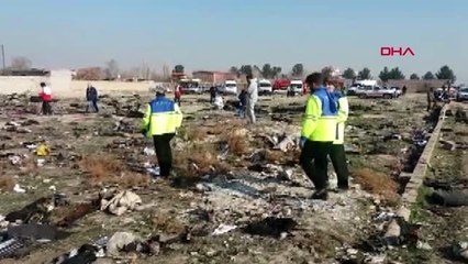 İran'da düşen uçak... ekipler enkaz bölgesinde çalışıyor - 2 - ek görüntü