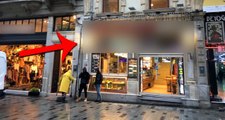 İstanbul'un en işlek caddesindeki bir kebapçıda cinsel içerikli film oynatıldı