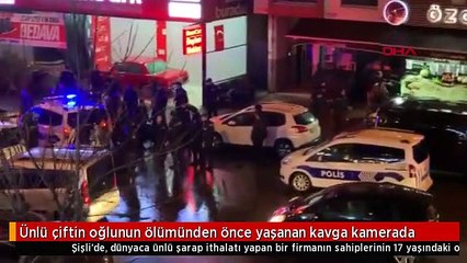 Ünlü çiftin oğlunun ölümünden önce yaşanan kavga kamerada