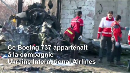 Un Boeing ukrainien s'écrase en Iran, environ 170 morts