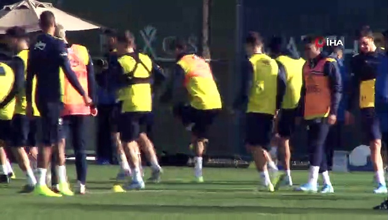 Fenerbahçe taktik çalıştı