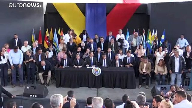 Guaidó apela a la movilización y Maduro llama payaso de un show a Mike Pompeo