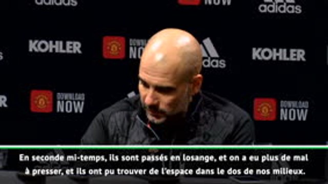 League Cup - Guardiola : Tout peut arriver dans le football, United est une équipe dangereuse