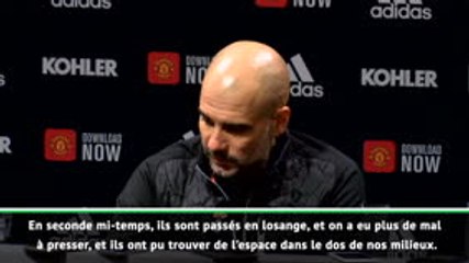 League Cup - Guardiola : "Tout peut arriver dans le football, United est une équipe dangereuse"