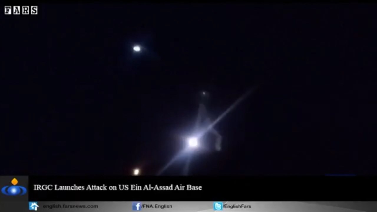 Iranischer Raketenangriff auf US-Ziele im Irak