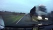 Shocking dash cam footage between Peterborough and Pondersbridge