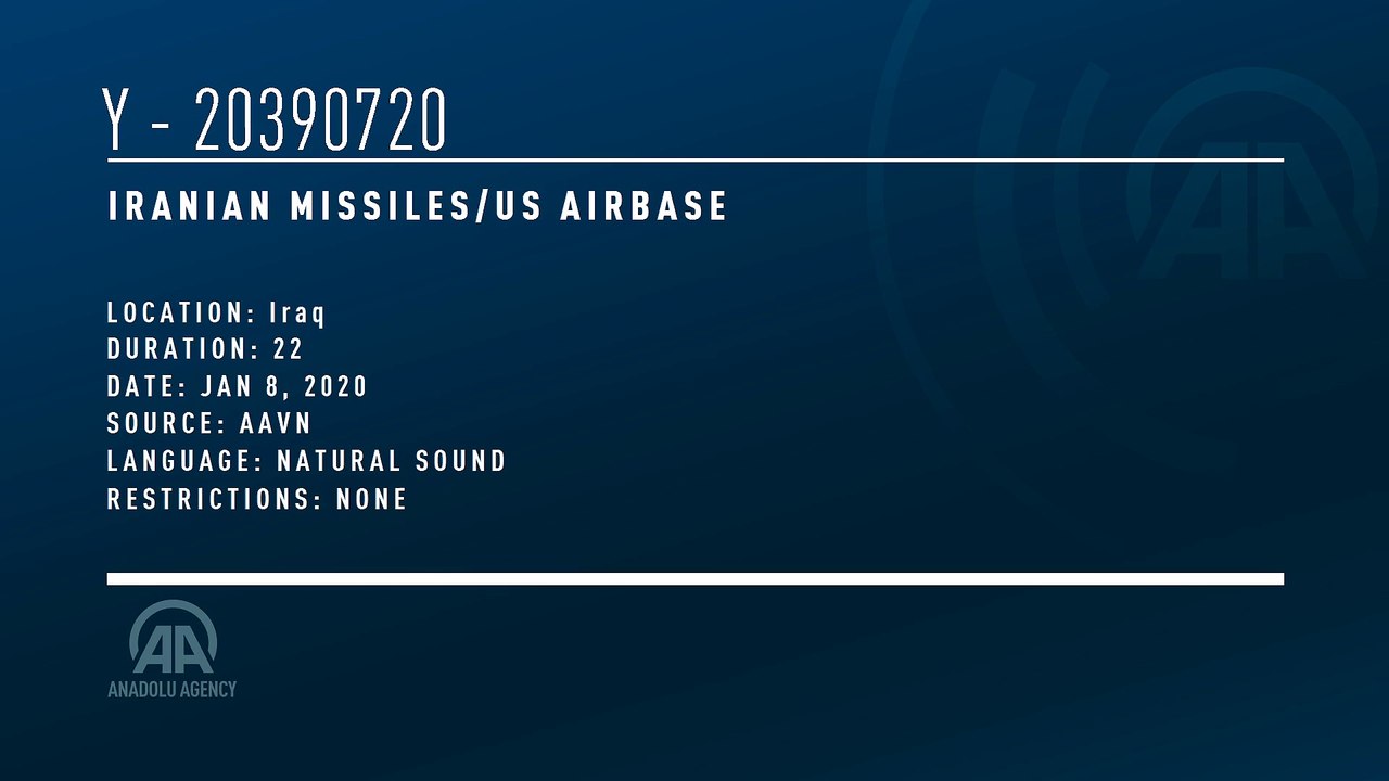 Parts of Iranian missiles that hit US airbase in Iraq seen on ground