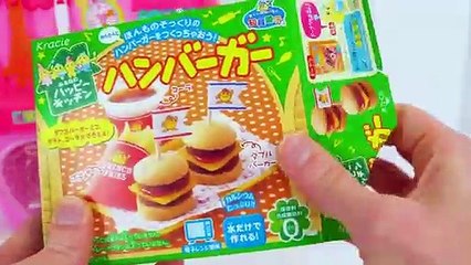 Let's make Hamburger and Fries with our Kitchen and Minnie Mouse-
