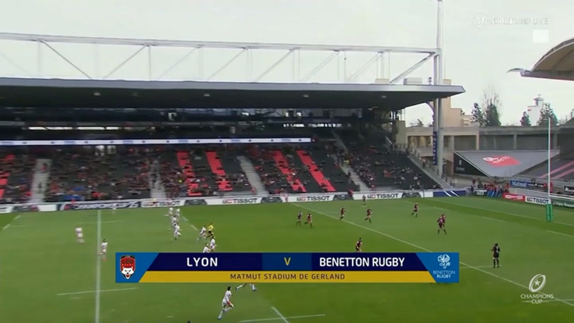 Résumé vidéo : Lyon – Benetton Rugby - video Dailymotion