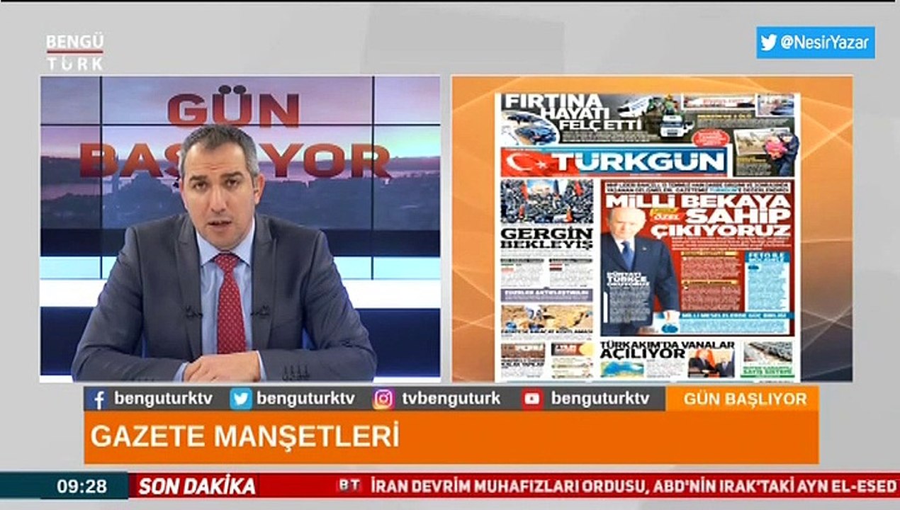 8 OCAK 2020 MUHAMMET KUTLU İLE GÜN BAŞLIYOR TAMAMI