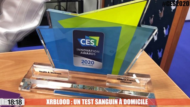 CES de Las Vegas : l’Aixois xRapid primé pour sa solution de numération du sang à domicile