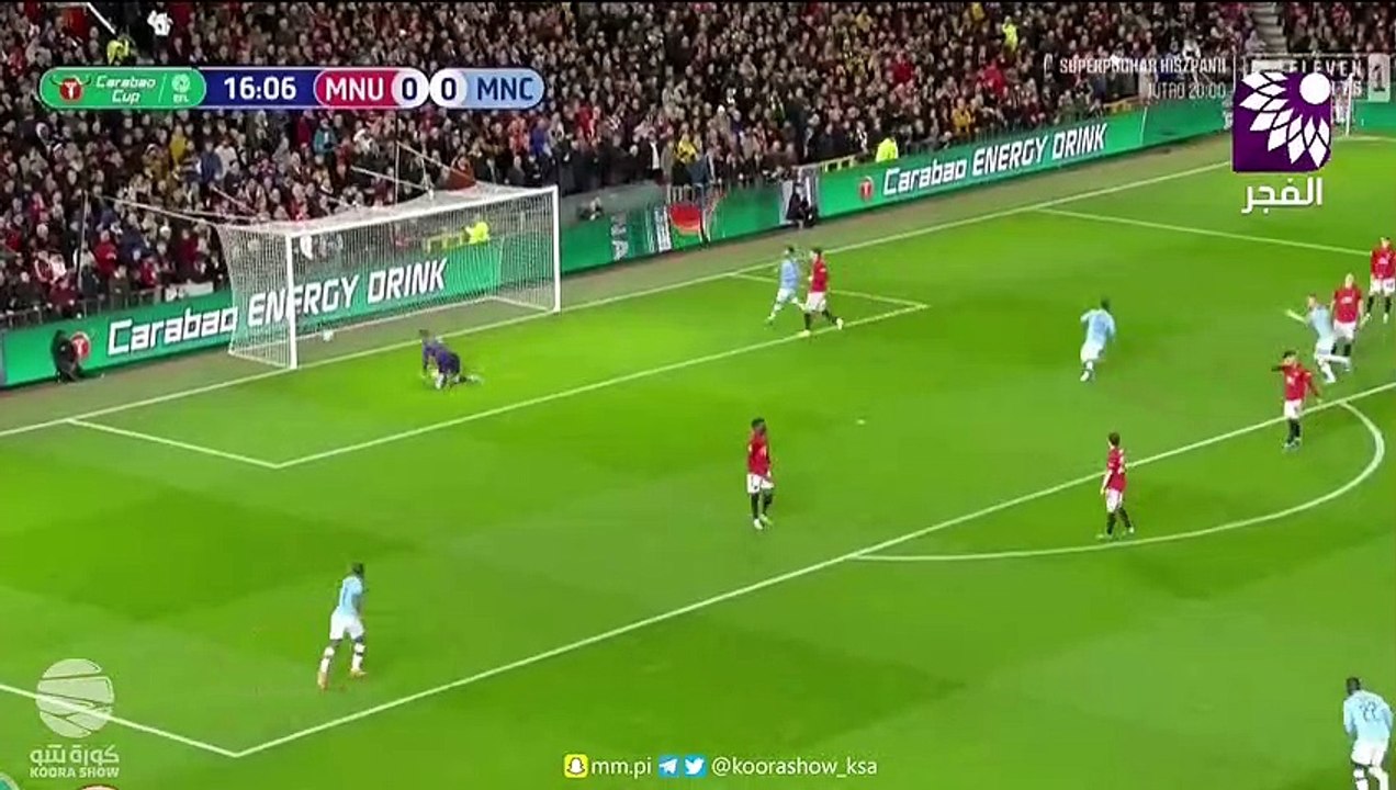 ملخص واهداف فوزمانشستر سيتي على مانىشستر  يونايتد 3-1 في نصف نهائي كأس الاتحاد الانجليزي