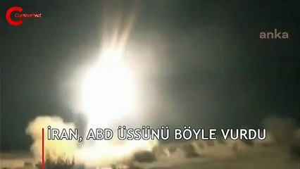 Füze saldırısına ilişkin yeni görüntüler ortaya çıktı!