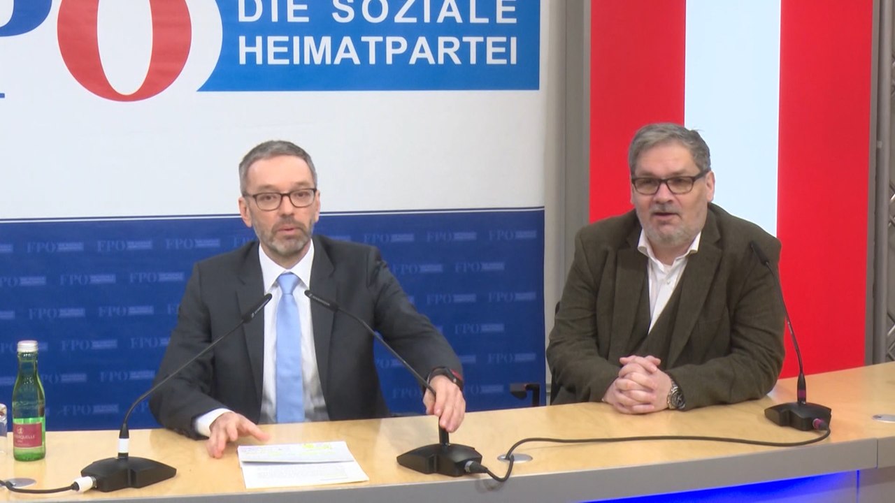 FPÖ kündigt 'harte und kantige' Oppositionspolitik an