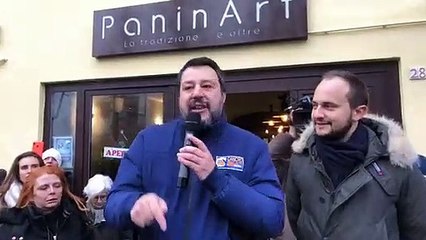 Salvini da Fontevivo, Parma (08.01.20)