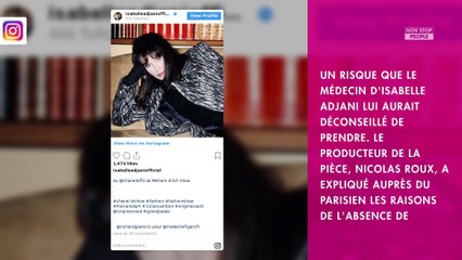 Incendies en Australie : Isabelle Adjani annule sa venue à Sydney