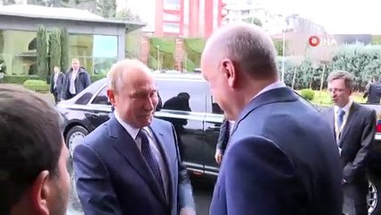 Erdoğan-Putin görüşmesi başladı