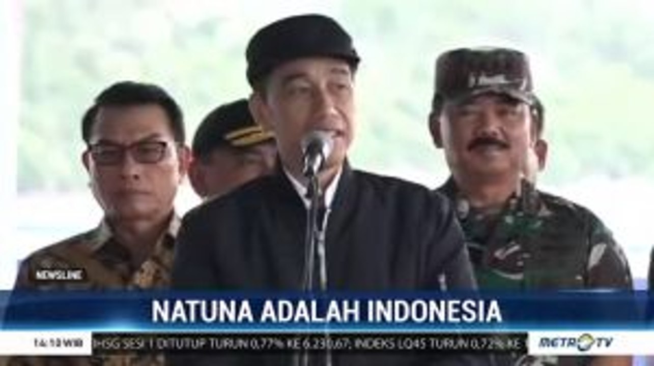 Kunjungan Presiden Jokowi di Natuna