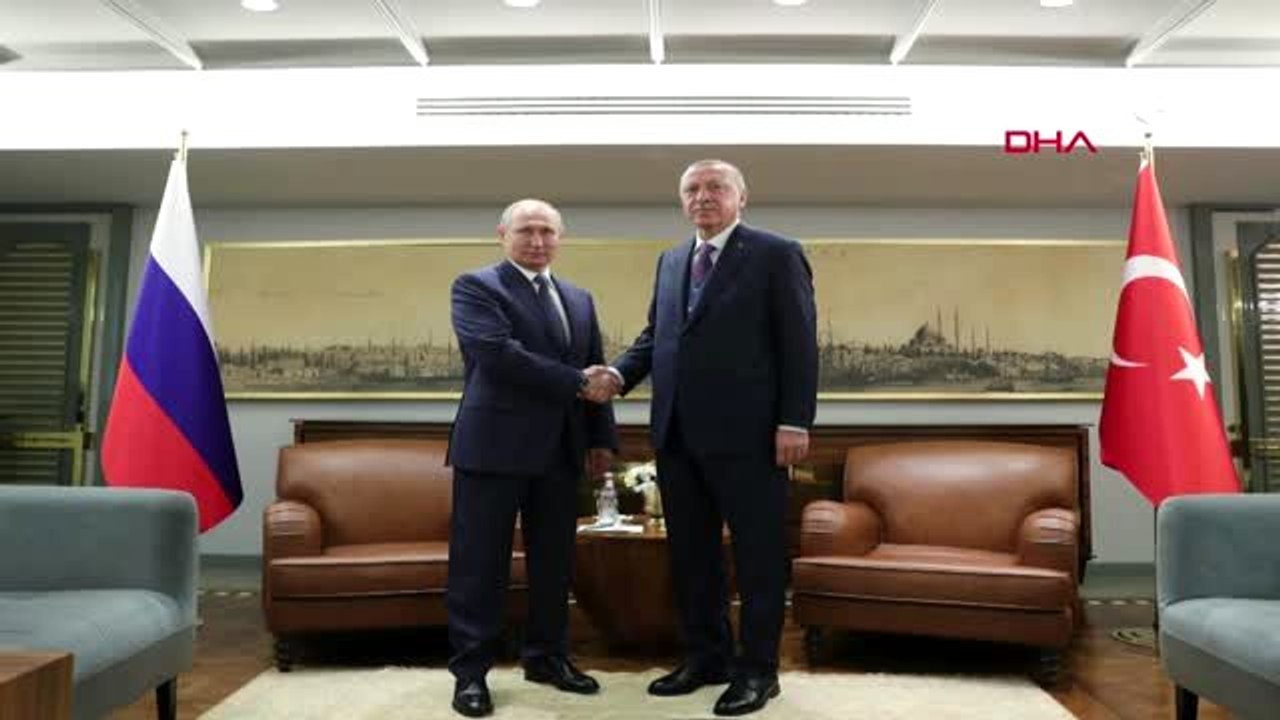 Cumhurbaşkanı erdoğan putin görüşmesi başladı