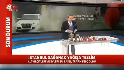 Erkan Tan zıplayarak haber sundu