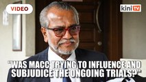 Shafee: We are seriously contemplating contempt action against MACC and Latheefa
